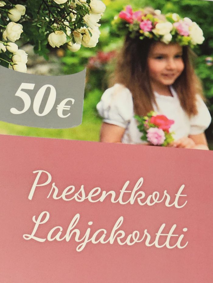 Presentkort 50,00€