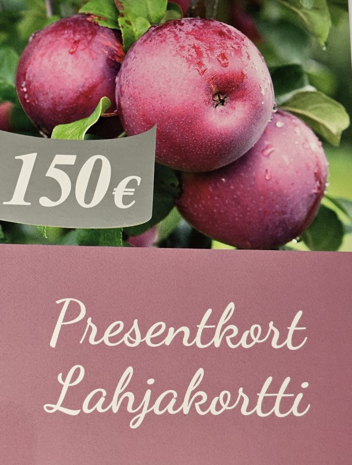 Presentkort 150,00€